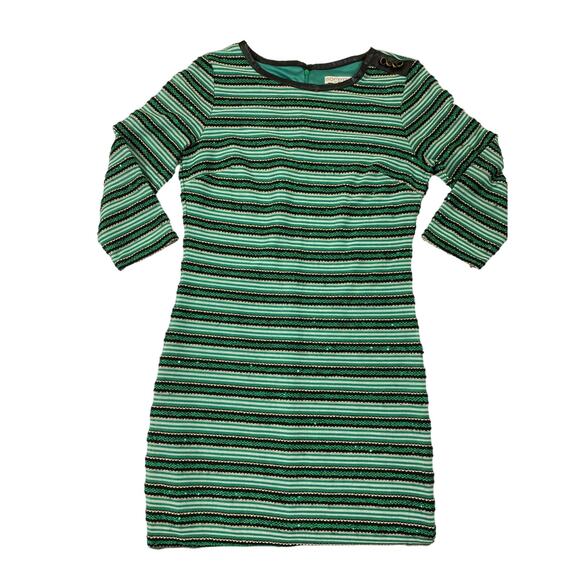 Eva Mendes Green / Gold Dress - Picture 1 of 1